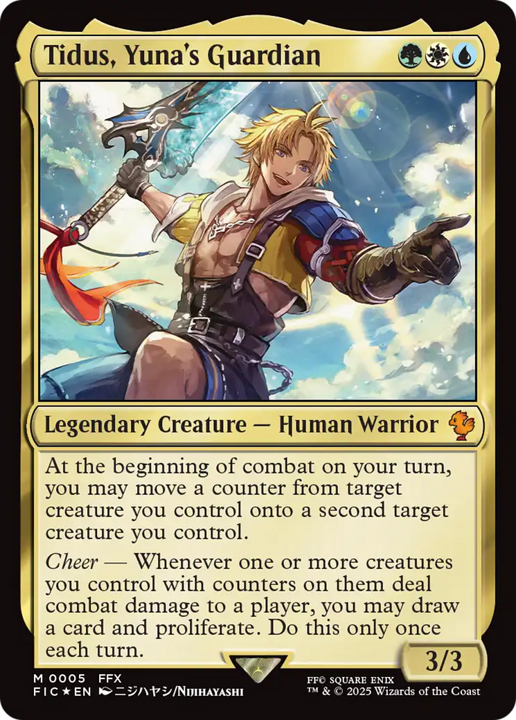 Tidus, Yuna's Guardian [FINAL FANTASY Commander] | Exor Games Dartmouth