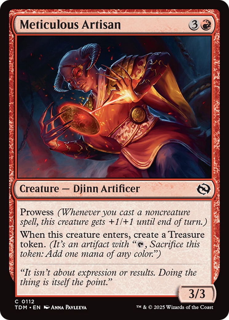 Meticulous Artisan [Tarkir: Dragonstorm] | Exor Games Dartmouth