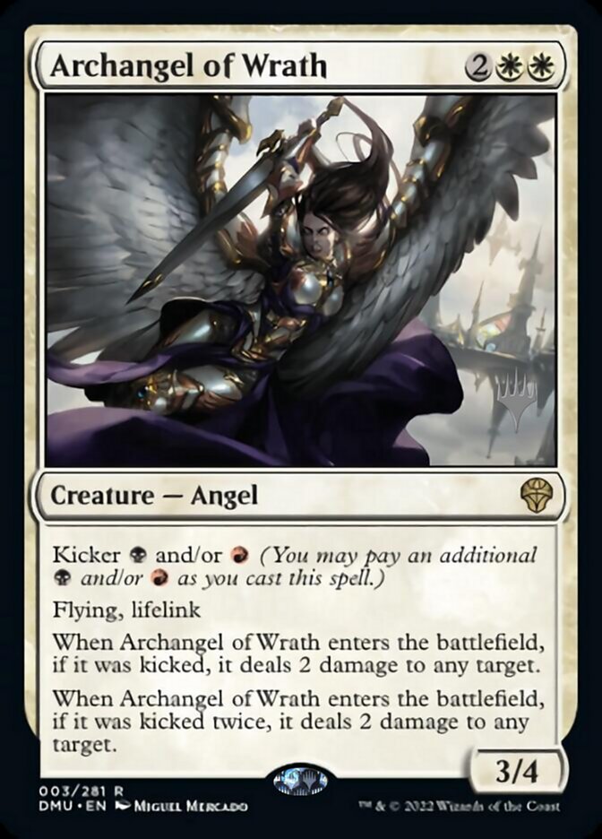 Archangel of Wrath (Promo Pack) [Dominaria United Promos] | Exor Games Dartmouth