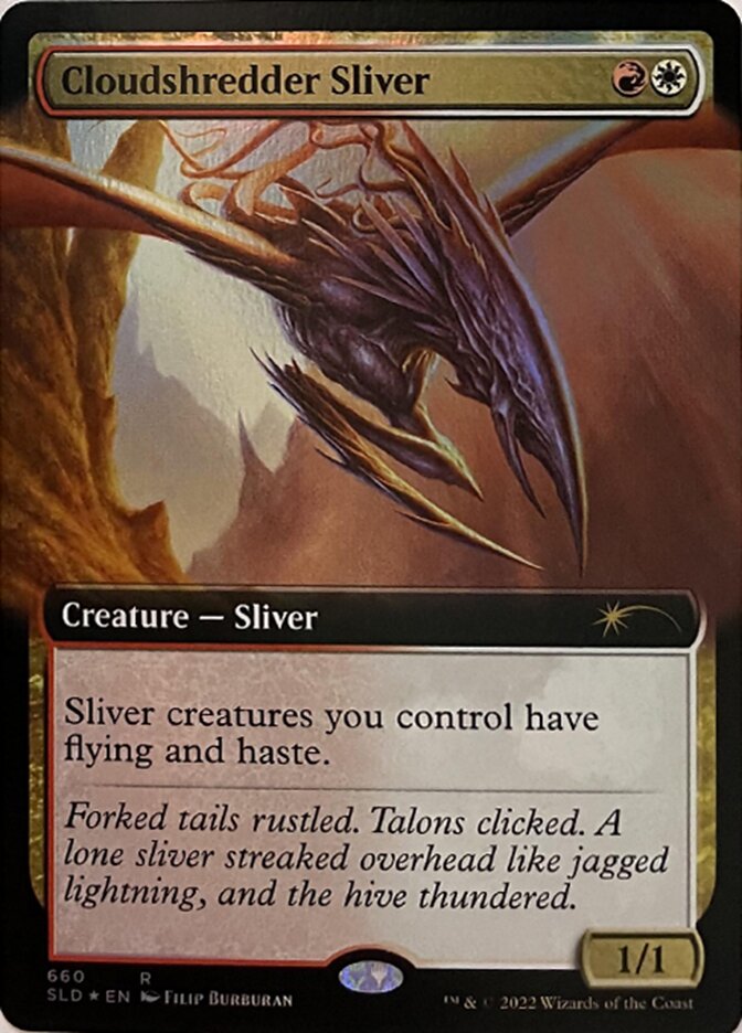 Cloudshredder Sliver (Extended Art) [Secret Lair Drop Promos] | Exor Games Dartmouth