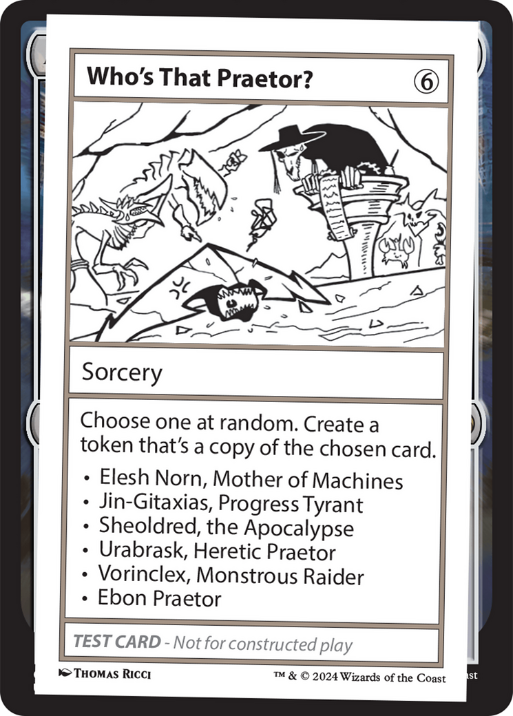 Who's That Praetor? [Mystery Booster 2 Playtest Cards] | Exor Games Dartmouth