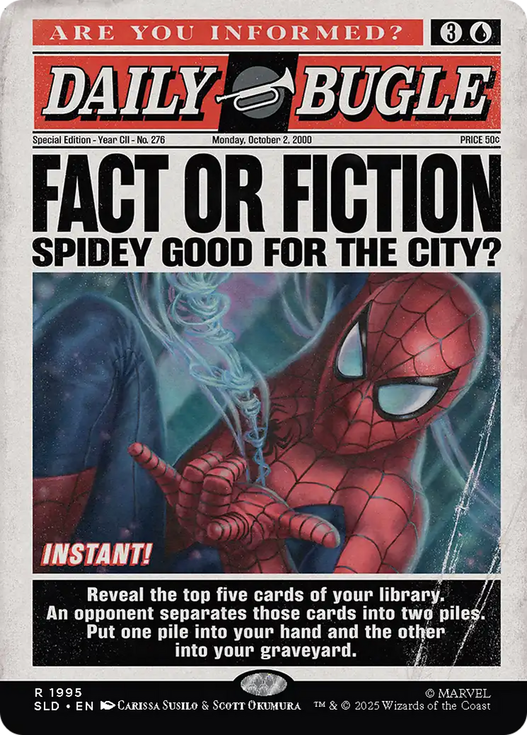 Fact or Fiction (1995) (Rainbow Foil) [Secret Lair Drop Series] | Exor Games Dartmouth