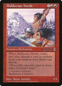 Balduvian Horde (Oversized) [Oversize Cards] | Exor Games Dartmouth