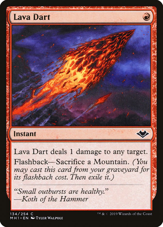 Lava Dart [Modern Horizons] | Exor Games Dartmouth