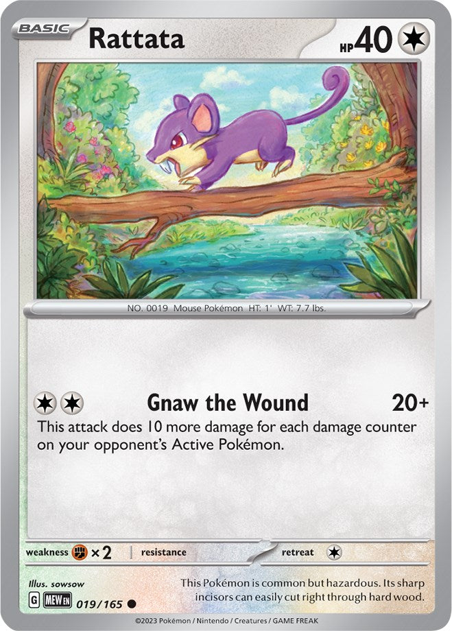 Rattata (019/165) [Scarlet & Violet: 151] | Exor Games Dartmouth