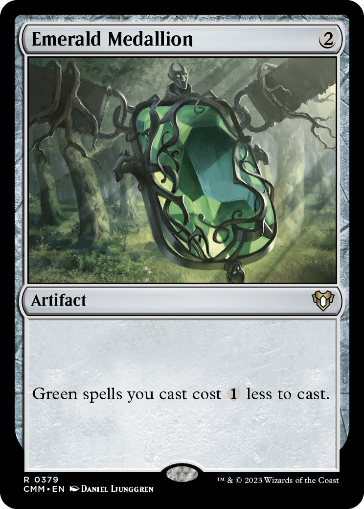 Emerald Medallion [Commander Masters] | Exor Games Dartmouth