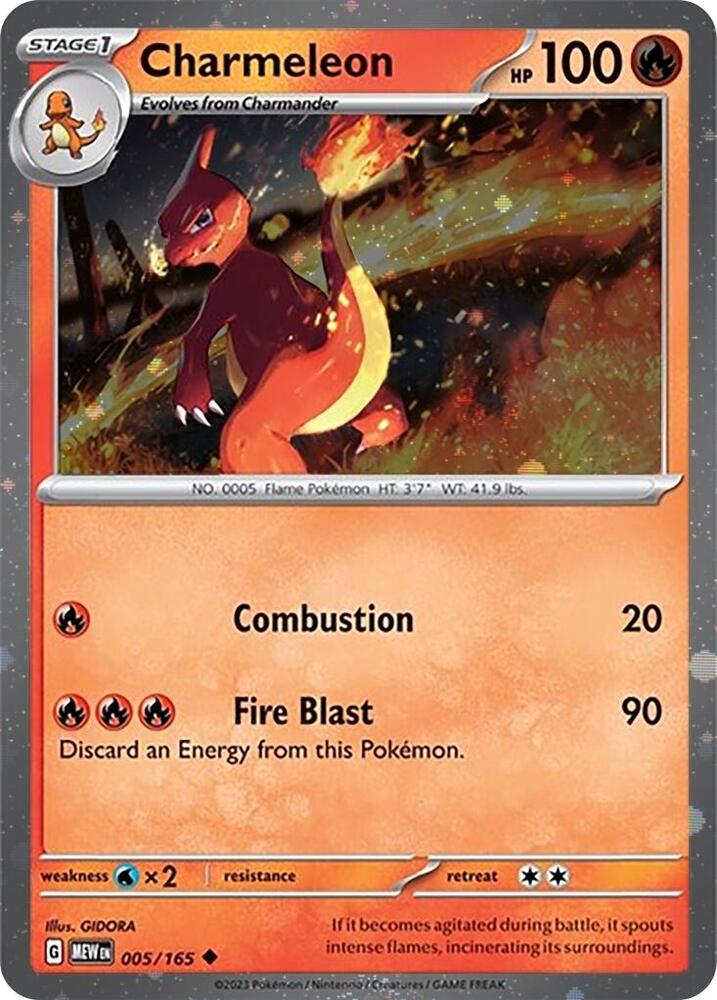 Charmeleon (005) (Cosmos Holo) [Scarlet & Violet: Black Star Promos] | Exor Games Dartmouth