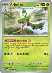 Arboliva (023/198) (Line Holo) [Scarlet & Violet: Base Set] | Exor Games Dartmouth