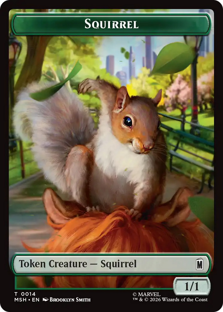 Galactus // Squirrel Double-Sided Token [Marvel Super Heroes Tokens] | Exor Games Dartmouth