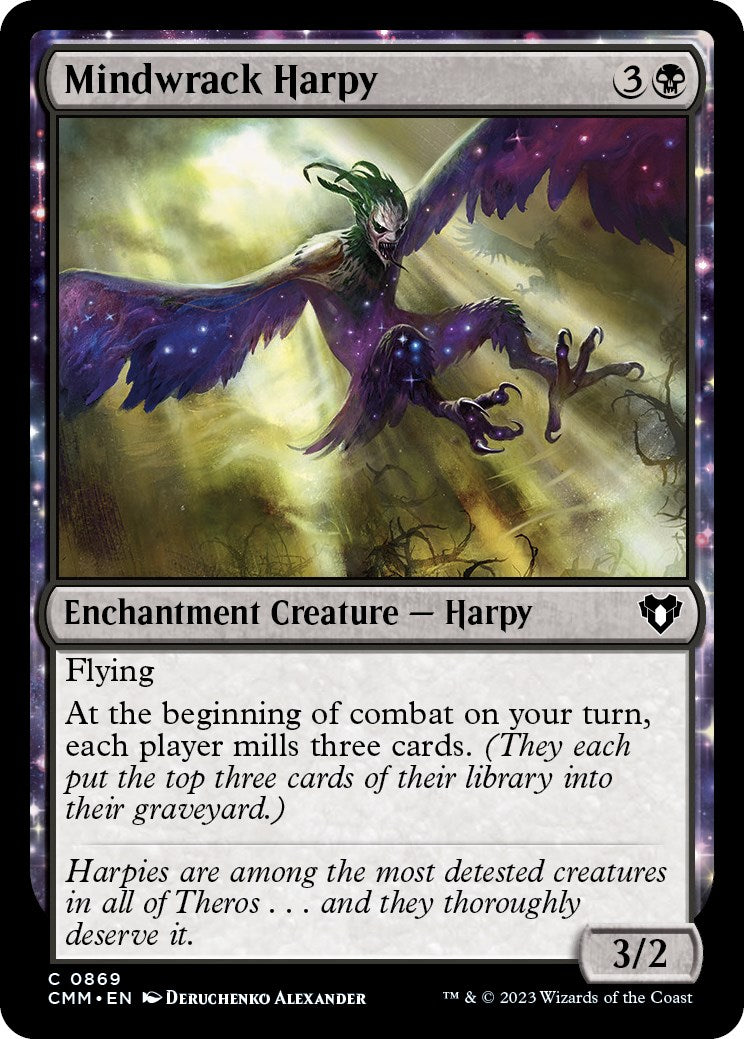 Mindwrack Harpy [Commander Masters] | Exor Games Dartmouth