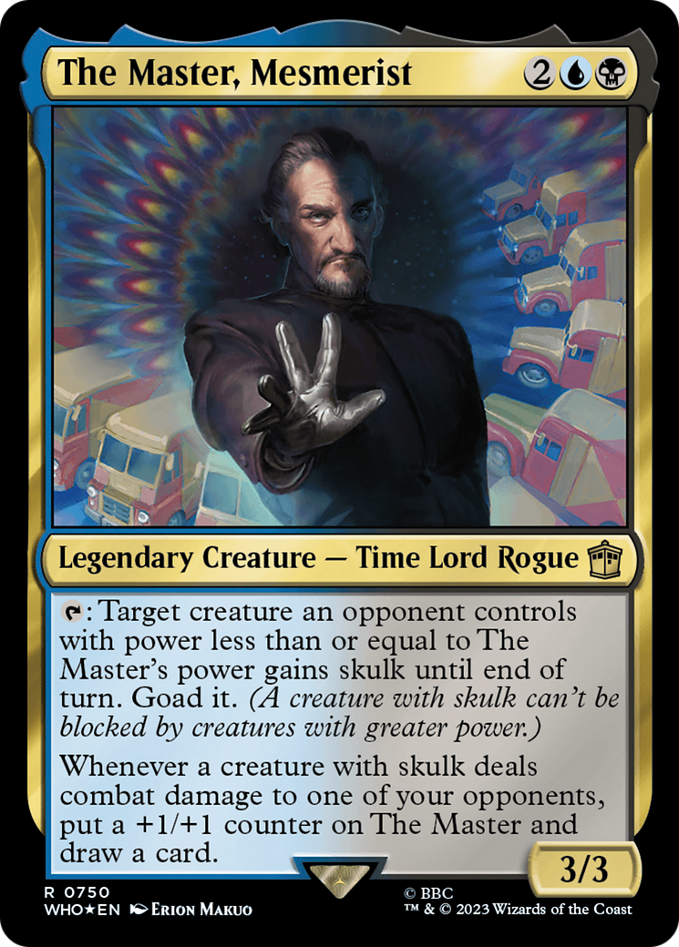 The Master, Mesmerist (Surge Foil) [Doctor Who] | Exor Games Dartmouth