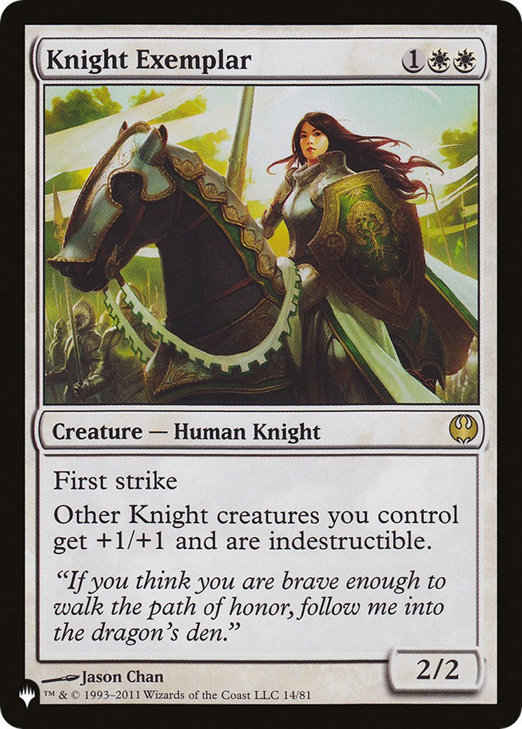 Knight Exemplar (14) [The List] | Exor Games Dartmouth
