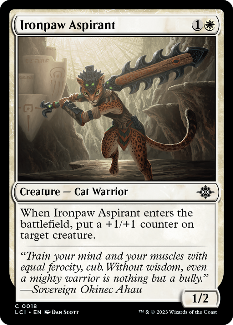 Ironpaw Aspirant [The Lost Caverns of Ixalan] | Exor Games Dartmouth