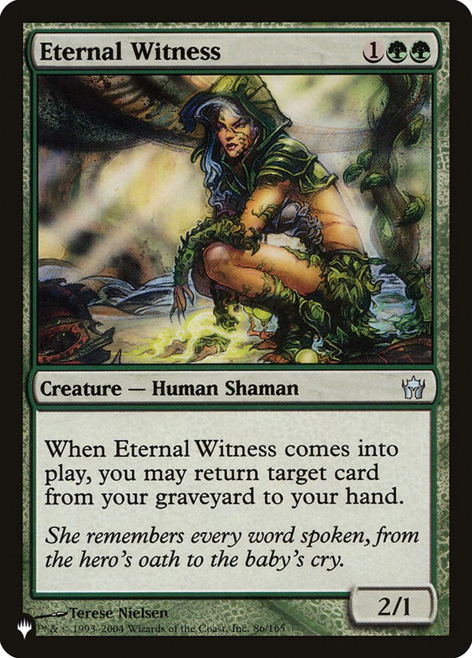 Eternal Witness [The List] | Exor Games Dartmouth