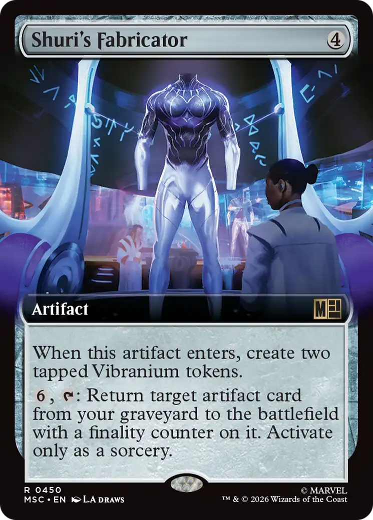Shuri's Fabricator (Extended Art) [Marvel Super Heroes Commander] | Exor Games Dartmouth