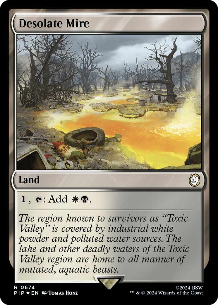 Desolate Mire (Surge Foil) [Fallout] | Exor Games Dartmouth