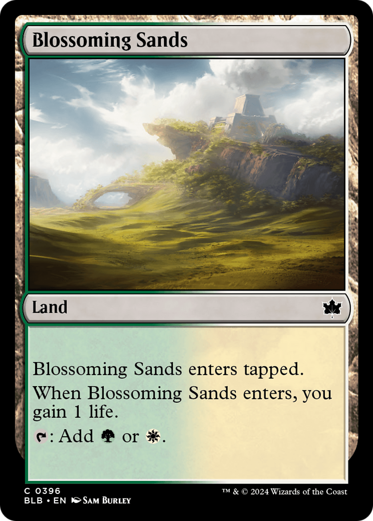 Blossoming Sands [Bloomburrow] | Exor Games Dartmouth