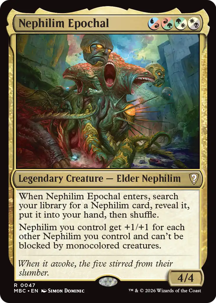 Nephilim Epochal [Mystery Booster: Commander Edition] | Exor Games Dartmouth