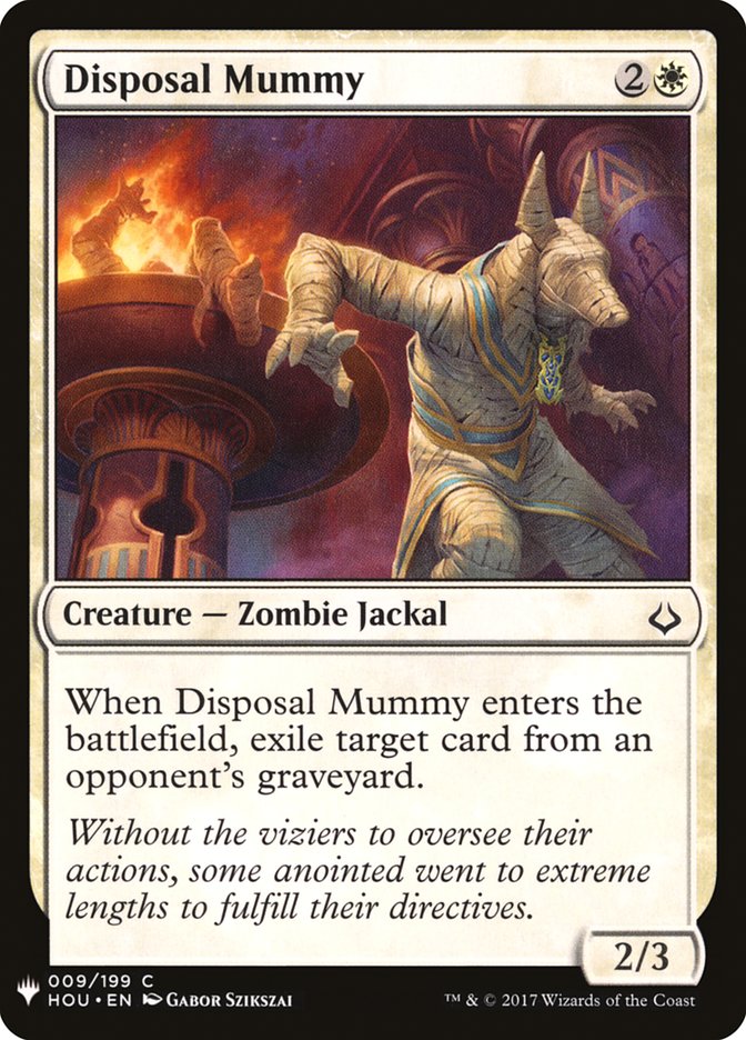 Disposal Mummy [Mystery Booster] | Exor Games Dartmouth