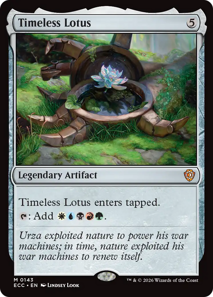 Timeless Lotus [Lorwyn Eclipsed Commander] | Exor Games Dartmouth