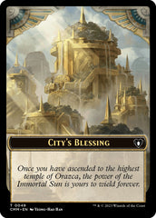 City's Blessing // Dragon Egg Double-Sided Token [Commander Masters Tokens] | Exor Games Dartmouth