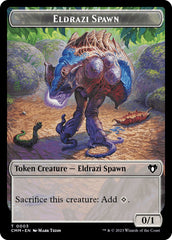 Eldrazi Spawn // Insect Double-Sided Token [Commander Masters Tokens] | Exor Games Dartmouth