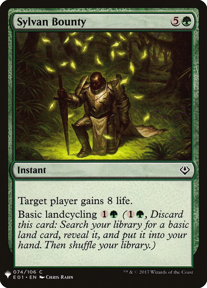 Sylvan Bounty [Mystery Booster] | Exor Games Dartmouth