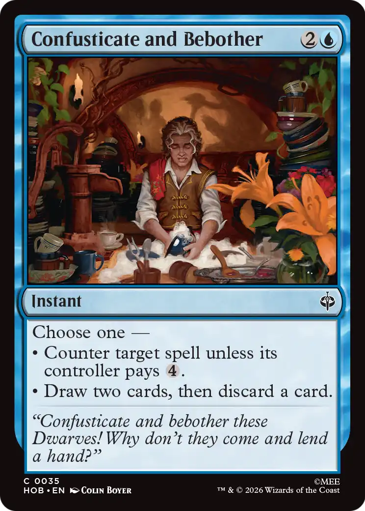 Confusticate and Bebother [The Hobbit] | Exor Games Dartmouth