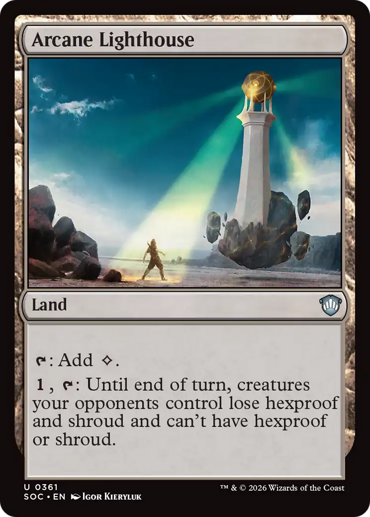Arcane Lighthouse [Secrets of Strixhaven Commander] | Exor Games Dartmouth