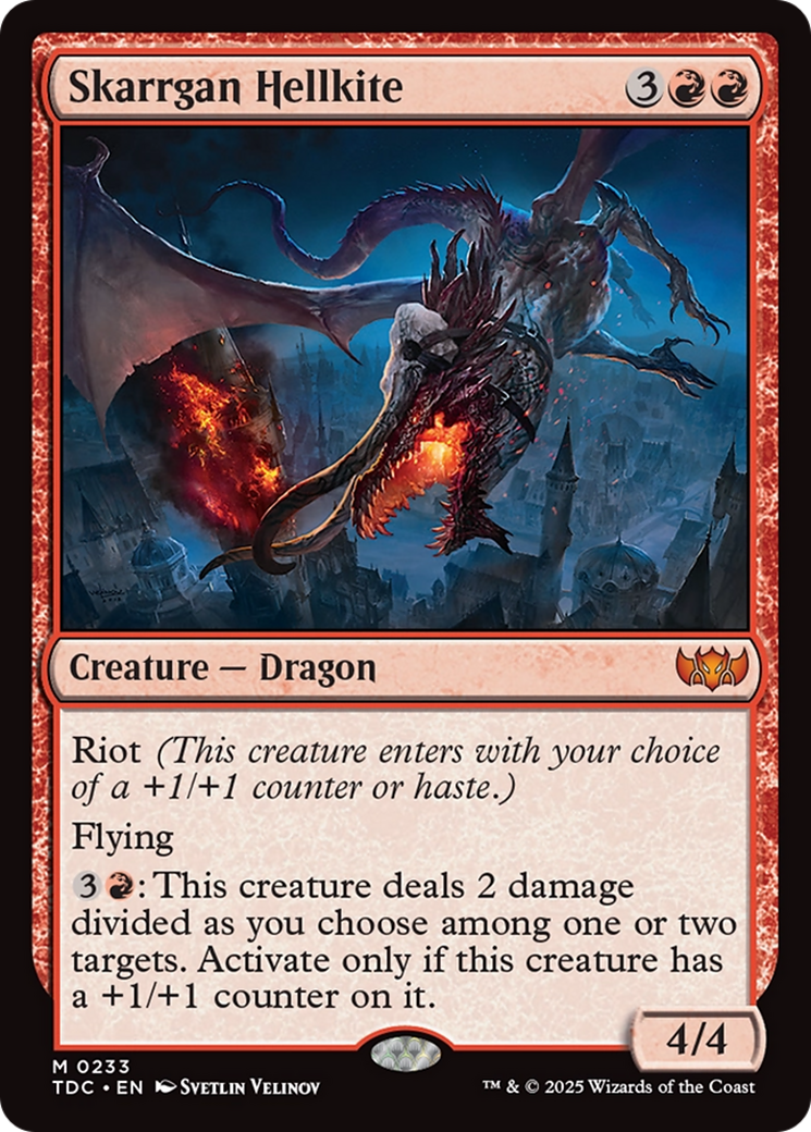 Skarrgan Hellkite [Tarkir: Dragonstorm Commander] | Exor Games Dartmouth