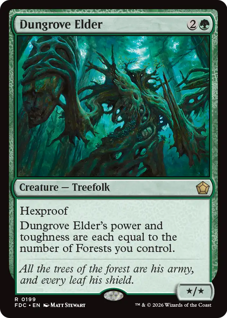 Dungrove Elder [Foundations Commander] | Exor Games Dartmouth
