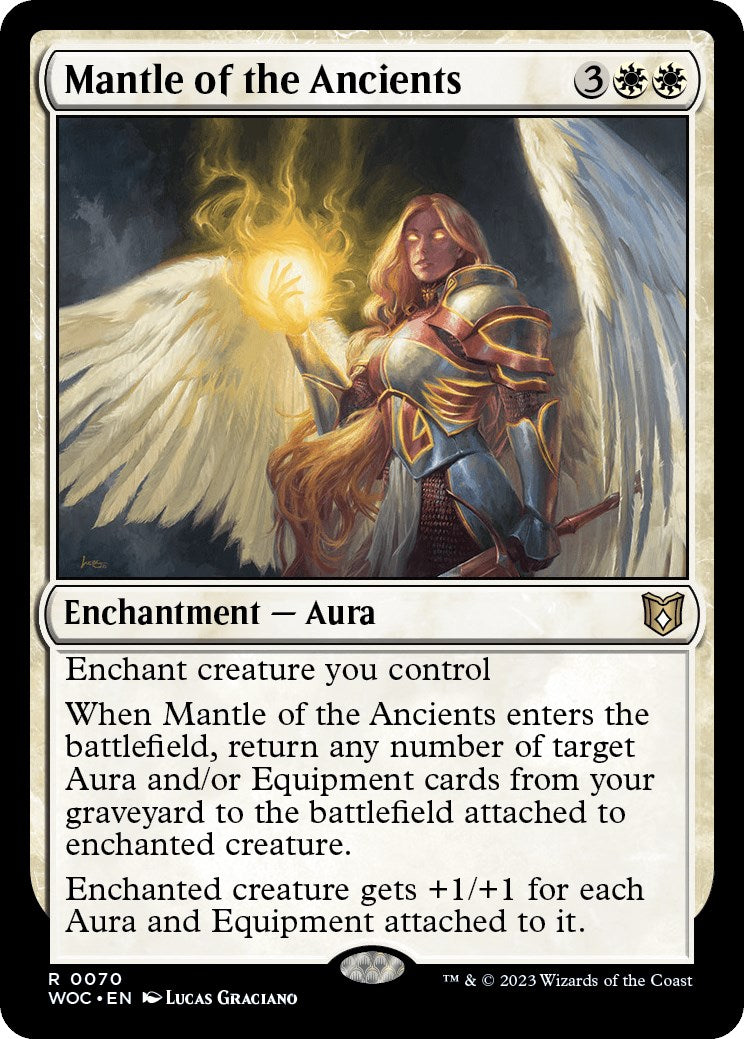 Mantle of the Ancients [Wilds of Eldraine Commander] | Exor Games Dartmouth