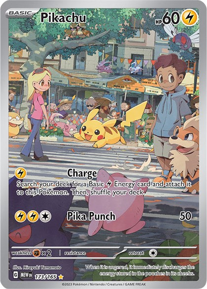 Pikachu (173/165) [Scarlet & Violet: 151] | Exor Games Dartmouth