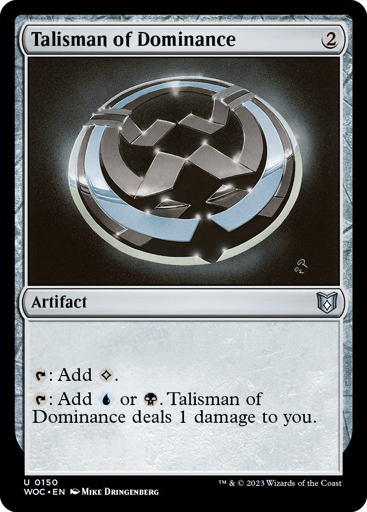 Talisman of Dominance [Wilds of Eldraine Commander] | Exor Games Dartmouth