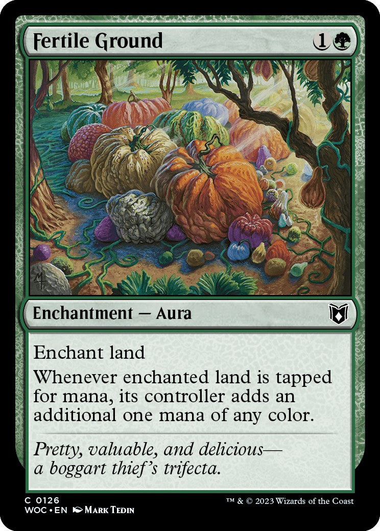 Fertile Ground [Wilds of Eldraine Commander] | Exor Games Dartmouth