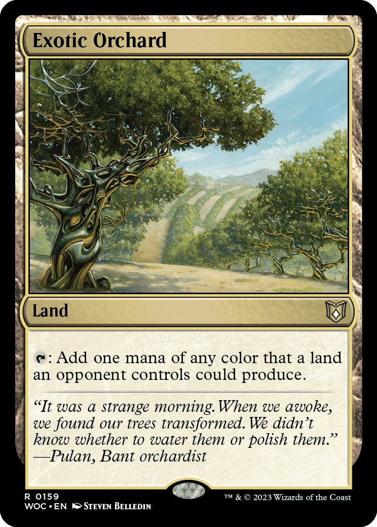 Exotic Orchard [Wilds of Eldraine Commander] | Exor Games Dartmouth