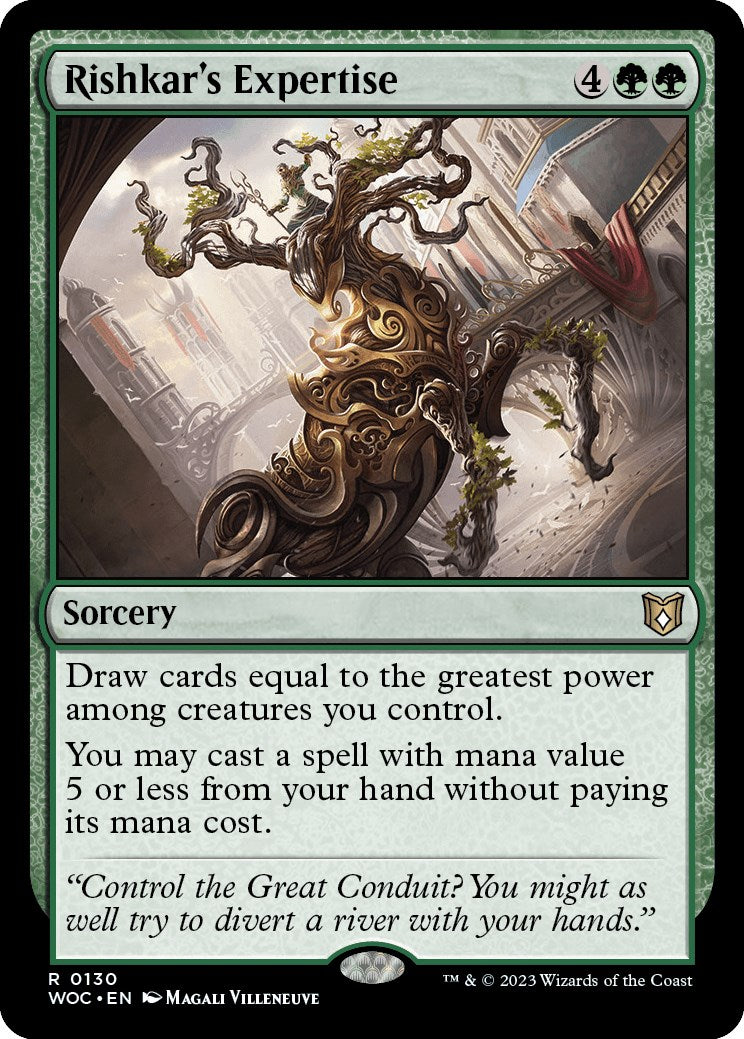 Rishkar's Expertise [Wilds of Eldraine Commander] | Exor Games Dartmouth