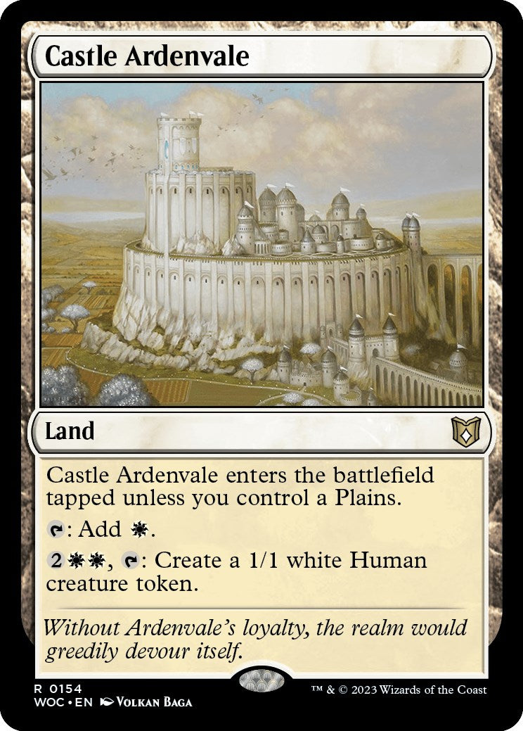 Castle Ardenvale [Wilds of Eldraine Commander] | Exor Games Dartmouth