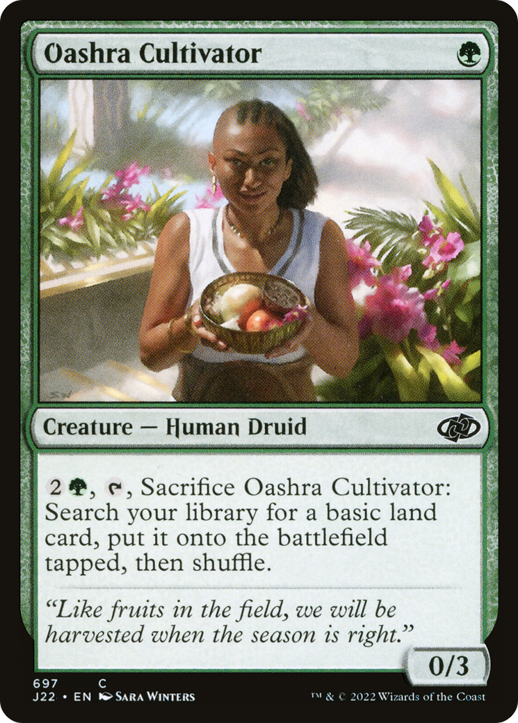 Oashra Cultivator [Jumpstart 2022] | Exor Games Dartmouth