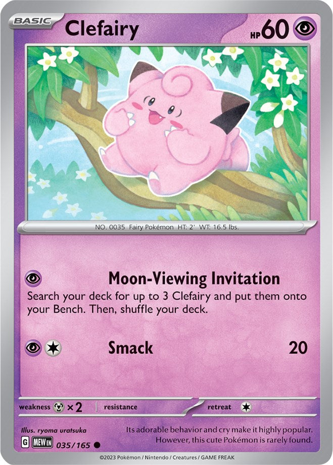 Clefairy (035/165) [Scarlet & Violet: 151] | Exor Games Dartmouth