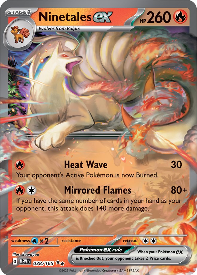 Ninetales ex (038/165) [Scarlet & Violet: 151] | Exor Games Dartmouth