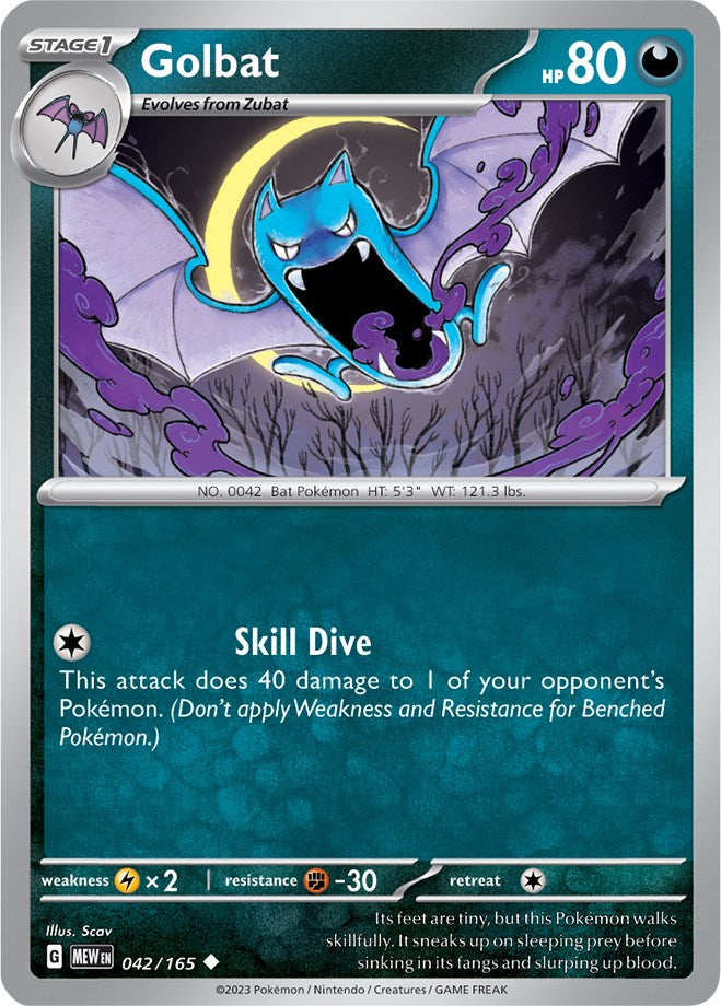 Golbat (042/165) [Scarlet & Violet: 151] | Exor Games Dartmouth