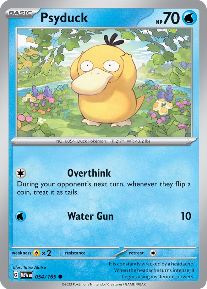 Psyduck (054/165) [Scarlet & Violet: 151] | Exor Games Dartmouth