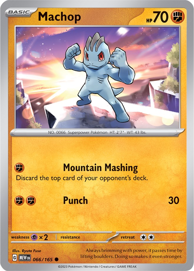 Machop (066/165) [Scarlet & Violet: 151] | Exor Games Dartmouth