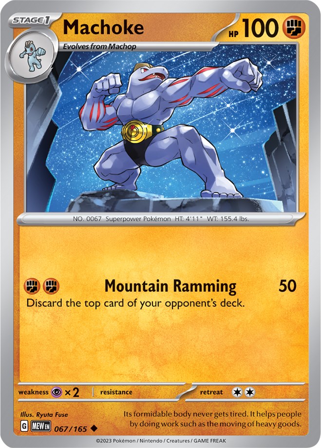 Machoke (067/165) [Scarlet & Violet: 151] | Exor Games Dartmouth