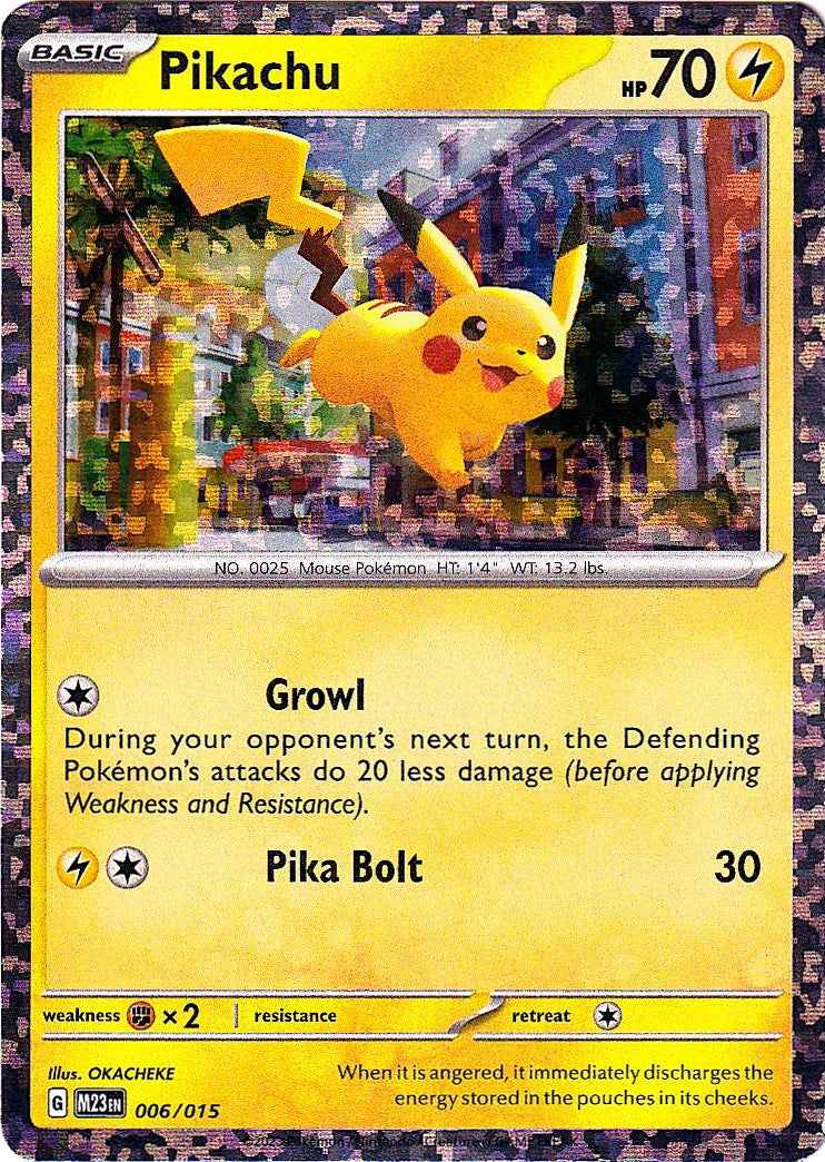 Pikachu (006/015) [McDonald's Promos: 2023 Collection] | Exor Games Dartmouth