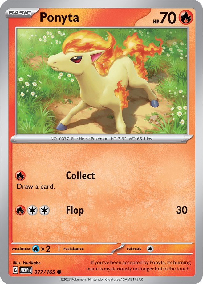 Ponyta (077/165) [Scarlet & Violet: 151] | Exor Games Dartmouth