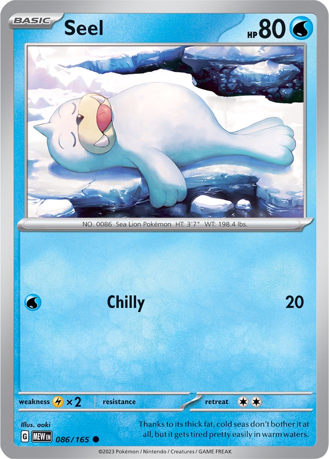 Seel (086/165) [Scarlet & Violet: 151] | Exor Games Dartmouth