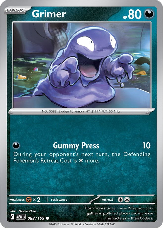 Grimer (088/165) [Scarlet & Violet: 151] | Exor Games Dartmouth