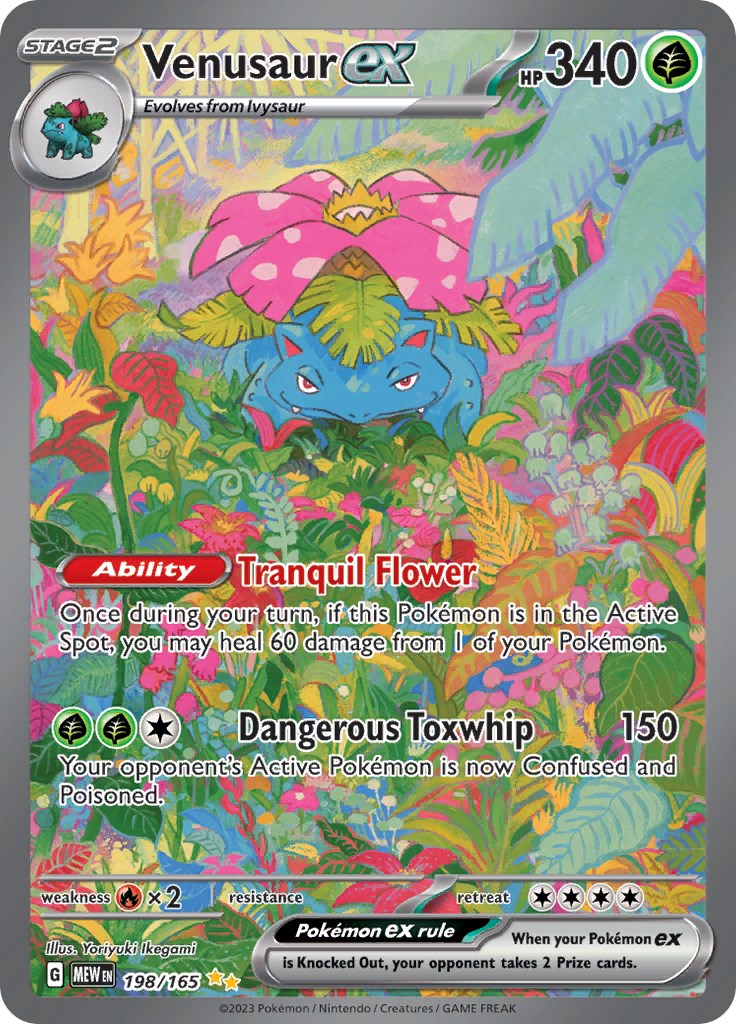 Venusaur ex (198/165) [Scarlet & Violet: 151] | Exor Games Dartmouth